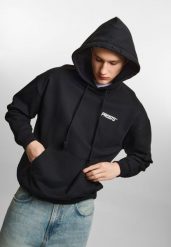 Bluza sportowa męska Prosto Wear The Street z kapturem. Czarne bluzy sportowe męskie Prosto., m, z bawełny. Za 344.99 zł.