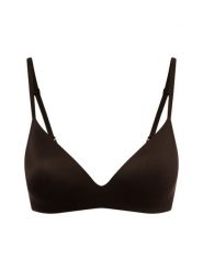 Calvin Klein biustonosz bez drutów Kobiety Sztuczne włókno czarny, 75C. Czarne biustonosze CALVIN KLEIN, bez wzorów, z włókna. Za 199.95 zł.