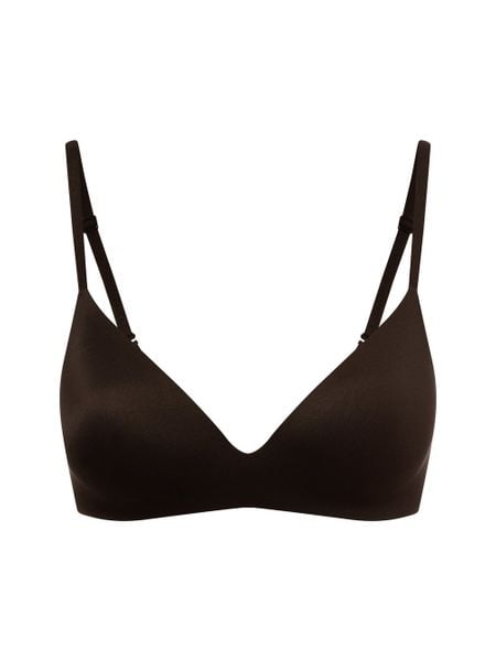 Calvin Klein biustonosz bez drutów Kobiety Sztuczne włókno czarny, 75C. Czarne biustonosze CALVIN KLEIN, bez wzorów, z włókna. Za 199.95 zł.