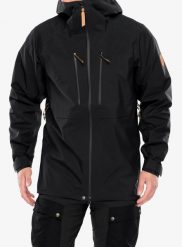 Kurtka Fjallraven Keb GTX Jacket. Czarne kurtki męskie Fjällräven, l, bez wzorów, z gore-texu, eleganckie, bez kaptura. Za 2,089.99 zł.