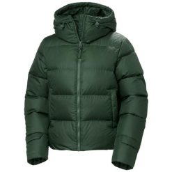 Damska kurtka z kapturem Helly Hansen Essence Down. Czarne kurtki damskie Helly Hansen, bez wzorów, z puchu, z kapturem. Za 1,085.85 zł.