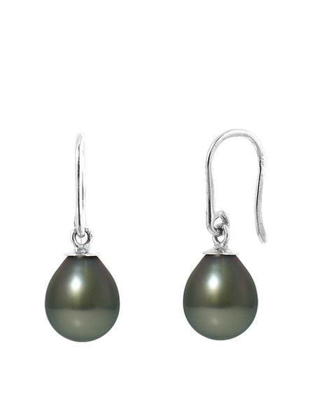 Pearline Srebrne kolczyki-wkrętki z perłami tahiti rozmiar: onesize. Szare kolczyki damskie Pearline, z perłą, srebrne. Za 448.99 zł.