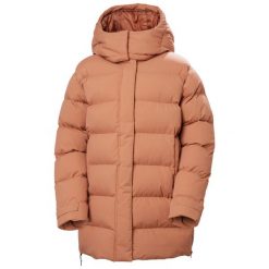 Damska długa kurtka z kapturem Helly Hansen Aspire. Brązowe kurtki damskie Helly Hansen, m, bez wzorów, z materiału, z kapturem. Za 1,174.00 zł.