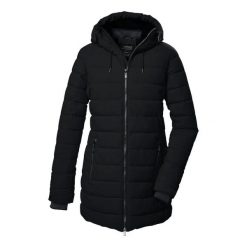 Parka dla kobiet Killtec Kow 55 Qltd. Czarne parki damskie KILLTEC, na zimę, s, bez wzorów, z materiału. Za 653.49 zł.