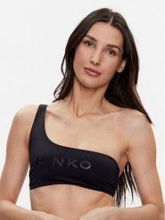 Pinko Góra od bikini Ballo 101041 A0S4 Czarny. Czarne bikini damskie Pinko, bez wzorów. Za 409.99 zł.