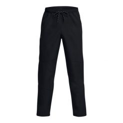 Wodoodporne spodnie Under Armour Legacy. Czarne spodnie materiałowe męskie Under Armour, bez wzorów, z materiału. Za 349.95 zł.
