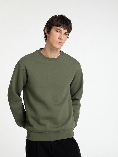SELECTED HOMME Bluza "Dan" w kolorze khaki rozmiar: S. Brązowe bluzy bez kaptura męskie Selected Homme, s, z bawełny. Za 118.28 zł.
