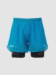 Padel Series 2-in-1 Shorts. Niebieskie szorty męskie UYN, m, na fitness i siłownię. Za 425.30 zł.