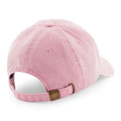 Czapka z daszkiem Beechfield Vintage. Czerwone czapki męskie BEECHFIELD, bez wzorów, z materiału, vintage. Za 79.00 zł.