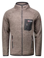 Canadian Peak Kurtka polarowa "Titleak" w kolorze beżowym rozmiar: XXL. Brązowe kurtki męskie Canadian Peak, xxl, bez wzorów, z polaru, bez kaptura. Za 100.99 zł.