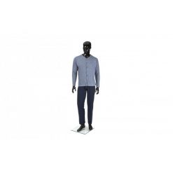 Piżama męska rozm. 2XL niebieska P701342. Niebieskie piżamy męskie Massana Homewear, m, bez wzorów, z bawełny, bez ramiączek. Za 344.00 zł.