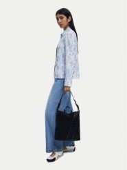 Desigual Torebka Patch Tango P 25WAKP12 Czarny. Czarne torebki klasyczne damskie Desigual, bez wzorów, ze skóry, bez dodatków. Za 199.99 zł.