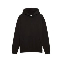 Bluza z kapturem męska Puma ELEVATED ESS RELAXED FL 68863701. Czarne bluzy z kapturem męskie Puma, l, z bawełny. Za 195.67 zł.