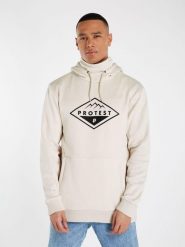 Bluza techniczna męska z kapturem Protest Prtissyk. Czarne bluzy z kapturem męskie Protest, m, z elastanu. Za 249.99 zł.