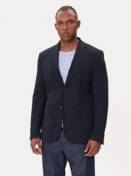 Guess Marynarka M5BN85 WJ010 Beżowy Slim Fit. Brązowe marynarki męskie Guess, z aplikacjami, z wiskozy. Za 469.99 zł.