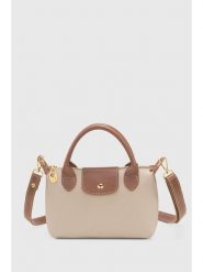 Lucky Bees Torebka w kolorze beżowym - 24 x 16 cm rozmiar: onesize. Brązowe torebki klasyczne damskie Lucky Bees, bez wzorów, z materiału, bez dodatków. Za 82.99 zł.