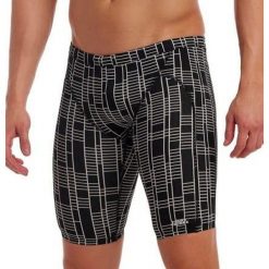 Spodenki do pływania Jammery Funky Trunks Up The Ladder. Czarne kąpielówki męskie FUNKY TRUNKS, m, bez wzorów, do pływania. Za 219.00 zł.