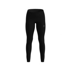 Legginsy termoaktywne damskie Odlo Active Warm. Czarne legginsy sportowe damskie Odlo, xs, bez wzorów, z materiału, narciarskie. Za 179.99 zł.