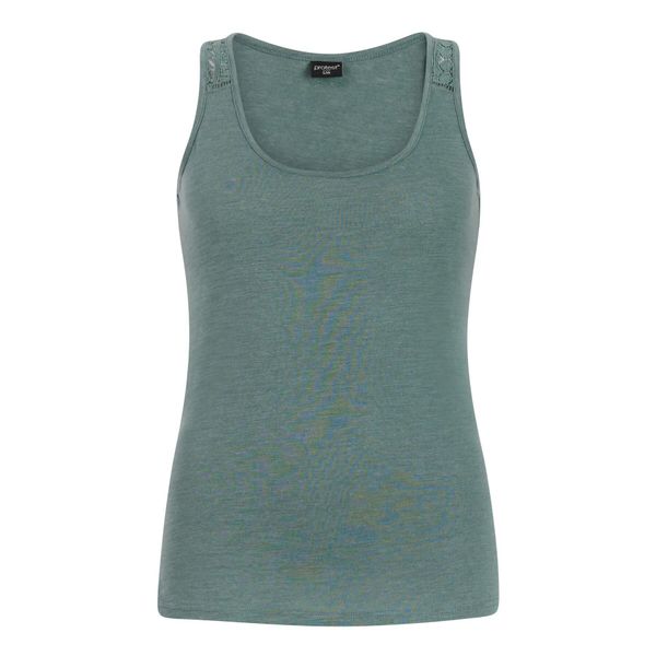 Damski tank top Protest Impulses. Zielone topy damskie Protest, bez wzorów, bez kołnierzyka. Za 220.00 zł.