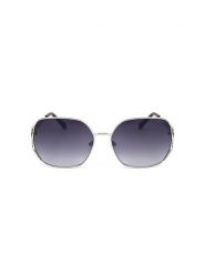 Guess Damskie okulary przeciwsłoneczne w kolorze srebrno-granatowym rozmiar: 61. Niebieskie okulary przeciwsłoneczne damskie Guess. Za 241.56 zł.