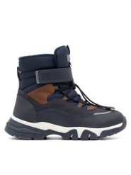 Lasocki Young Trapery TOM CI12-8387-04 Granatowy. Niebieskie buty zimowe chłopięce Lasocki Young, ze skóry. Za 139.99 zł.