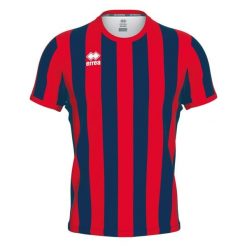 Koszulka Errea Strip. Czerwone bluzki damskie ERREA, bez ramiączek, do piłki nożnej. Za 269.00 zł.