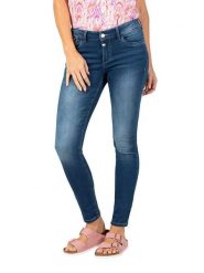 Timezone Dżinsy "Sanya" - Slim fit - w kolorze niebieskim rozmiar: W30/L30. Niebieskie jeansy damskie Timezone. Za 127.35 zł.