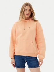 Volcom Bluza Stone Heart Up B4112509 Pomarańczowy Oversize. Brązowe bluzy bez kaptura damskie Volcom, s, z bawełny. Za 169.99 zł.