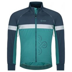 Męska kurtka rowerowa softshell Kilpi NERETO-M. Zielone kurtki męskie Kilpi, l, bez wzorów, z materiału, bez kaptura. Za 422.05 zł.