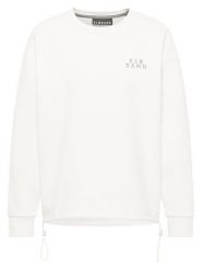 ELBSAND Bluza "Caris" w kolorze białym rozmiar: S. Białe bluzy bez kaptura damskie ELBSAND, s, z bawełny. Za 165.99 zł.