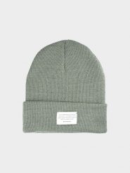 4F Czapka zimowa uniseks - oliwkowa/khaki Uniwersalny. Brązowe czapki męskie 4f, na zimę, bez wzorów, z poliesteru, klasyczne. W wyprzedaży za 39.99 zł.