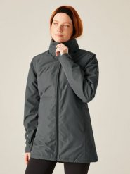 Regatta Kurtka przejściowa "Tamlin" w kolorze antracytowym rozmiar: 42. Czarne kurtki damskie Regatta, bez wzorów, bez kaptura. Za 166.10 zł.