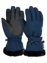 Reusch Rękawiczki funkcyjne "Stella R-TEX® XT" w kolorze granatowym rozmiar: 5. Niebieskie rękawiczki dziecięce REUSCH, ze skóry, bez ramiączek. Za 121.04 zł.