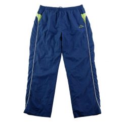 Second life - Spodnie dresowe męskie z podszewką mesh - Stan bardzo dobry. Niebieskie spodnie sportowe męskie Kappa, z dresówki. Za 122.16 zł.