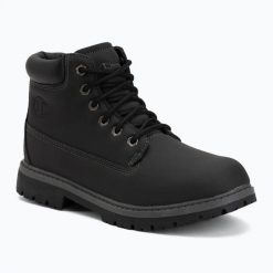 Buty Champion Upstate 3.0 Mid Cut. Czarne buty sportowe na co dzień damskie CHAMPION, z gumy, bez zapięcia. Za 239.99 zł.