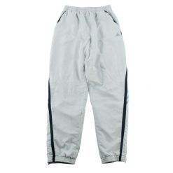 Spodnie dresowe męskie Climacool Y2K. Białe spodnie sportowe męskie Adidas, z dresówki. Za 164.76 zł.