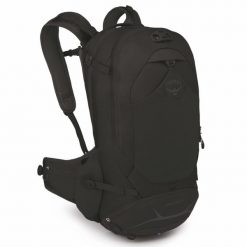 Plecak rowerowy Osprey Escapist 25 czarny S/M. Czarne plecaki damskie Osprey, bez wzorów, sportowe. Za 638.30 zł.