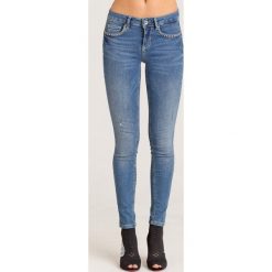 JEANSY divine slim fit LIU JO. Niebieskie jeansy damskie Liu Jo. Za 359.00 zł.