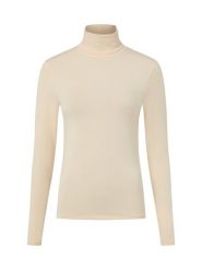 Msch Copenhagen koszulka z długim rękawem - MSCHBetrina Kobiety Sztuczne włókno beżowy, XS/S. Brązowe t-shirty damskie MSCH Copenhagen, s, bez wzorów, z włókna, bez kołnierzyka. Za 179.95 zł.
