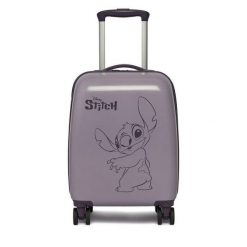 Walizka dziecięca Disney Classics. Fioletowe walizki Disney Classics, bez wzorów. Za 199.99 zł.