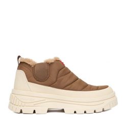 Śniegowce Hunter. Brązowe śniegowce damskie Hunter. Za 299.99 zł.