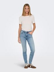ONLY Dżinsy - Slim fit - w kolorze błękitnym rozmiar: S/L32. Niebieskie jeansy damskie Only. Za 96.60 zł.