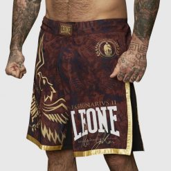 Spodenki do MMA LEONE 1947 Legionarvis VI MMA. Czarne szorty damskie LEONE 1947, bez kołnierzyka. Za 289.99 zł.