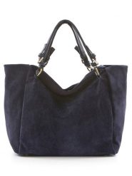 Lucca Baldi Skórzana torebka "Gimignano" w kolorze granatowym - 50 x 45 x 20 cm rozmiar: onesize. Niebieskie torebki klasyczne damskie Lucca Baldi, bez wzorów, z materiału, bez dodatków. Za 304.99 zł.