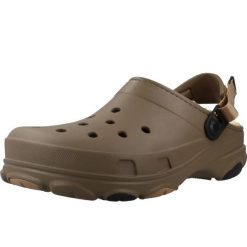 Sandały CROCS 207936C ALL TERRAIN LINED CLOG Brązowy. Brązowe sandały męskie Crocs, z syntetyku, bez zapięcia. Za 305.99 zł.