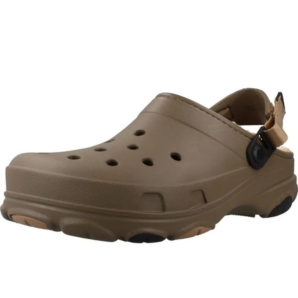 Sandały CROCS 207936C ALL TERRAIN LINED CLOG Brązowy. Brązowe sandały męskie Crocs, z syntetyku, bez zapięcia. Za 305.99 zł.