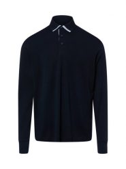 James koszulka polo z długim rękawem Mężczyźni Bawełna niebieski, XXXL. Niebieskie koszulki męskie z długim rękawem James, m, z bawełny. Za 199.95 zł.