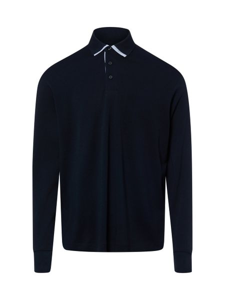 James koszulka polo z długim rękawem Mężczyźni Bawełna niebieski, XXXL. Niebieskie koszulki męskie z długim rękawem James, m, z bawełny. Za 199.95 zł.