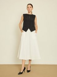 BGN Kamizelka w kolorze czarnym rozmiar: 36. Czarne kamizelki damskie BGN. Za 86.99 zł.