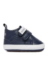 Guess Sneakersy CEO-CM250725-11 Granatowy. Niebieskie buty sportowe chłopięce Guess, z aplikacjami, z materiału, bez zapięcia. Za 99.99 zł.